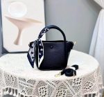 Aura Textured Top-Handle Bag with Adjustable Crossbody Strap - Image 4